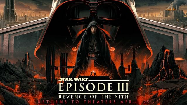 A poster for the re-release (image via starwars.com)