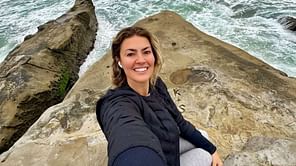 Amanda Balionis escapes Zurich Classic to enjoy a glass of wine in New Orleans