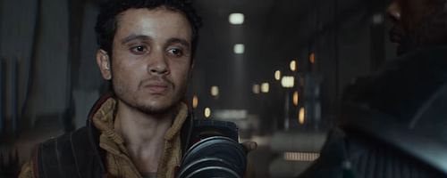 Wilmon on the mission for stealing Rhydonium in Andor season 2 (Image via YouTube/Star Wars)