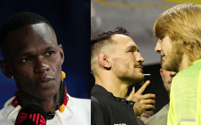 "Almost impossible" for Michael Chandler to not knock out Paddy Pimblett at UFC 314, claims Israel Adesanya