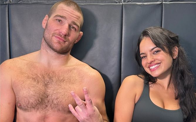 Nina-Marie Daniele reacts to idea of an 'entire series of videos' of Sean Strickland 'trying to be professional'