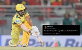 "Ruturaj Gaikwad is Babar Azam of CSK" - Fans slam Chennai skipper after poor show with bat in IPL 2025 match vs PBKS