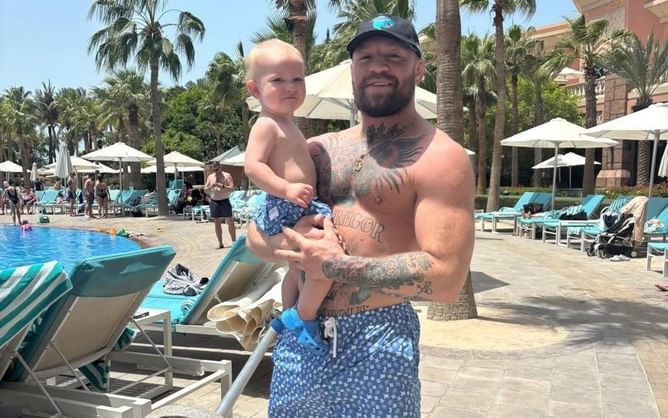 Photos: Conor McGregor melts hearts with wholesome father-son vacation snaps