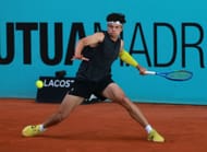 Ben Shelton pictured at the 2025 Madrid Open - Image Source: Getty