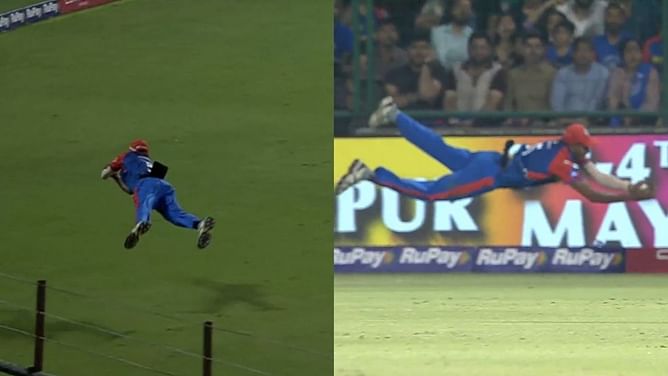 DC vs KKR: 'फ्लाइंग मशीन'- दुष्मंथा चमीरा ने पकड़ा कैच ऑफ द टूर्नामेंट? फैंस ने जमकर की तारीफ