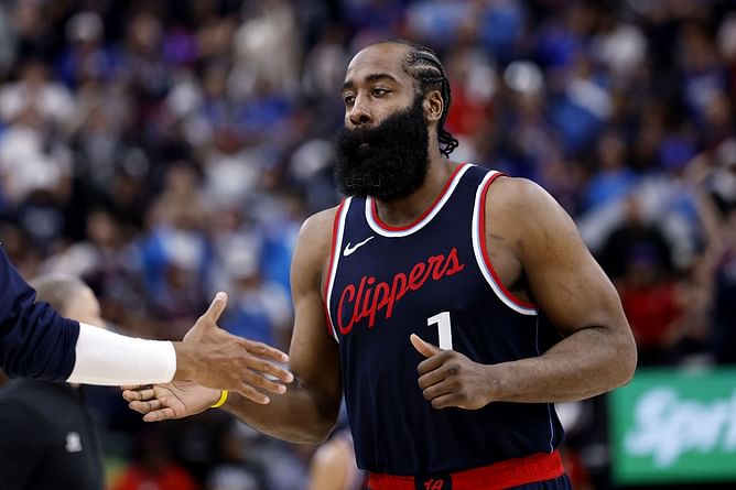 How many points did James Harden score tonight against Denver Nuggets? (April 29)