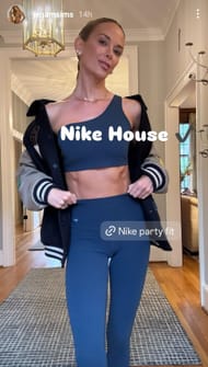 Still from Brooks Koepka's wife Jena Sims' Instagram story/@jenamsims