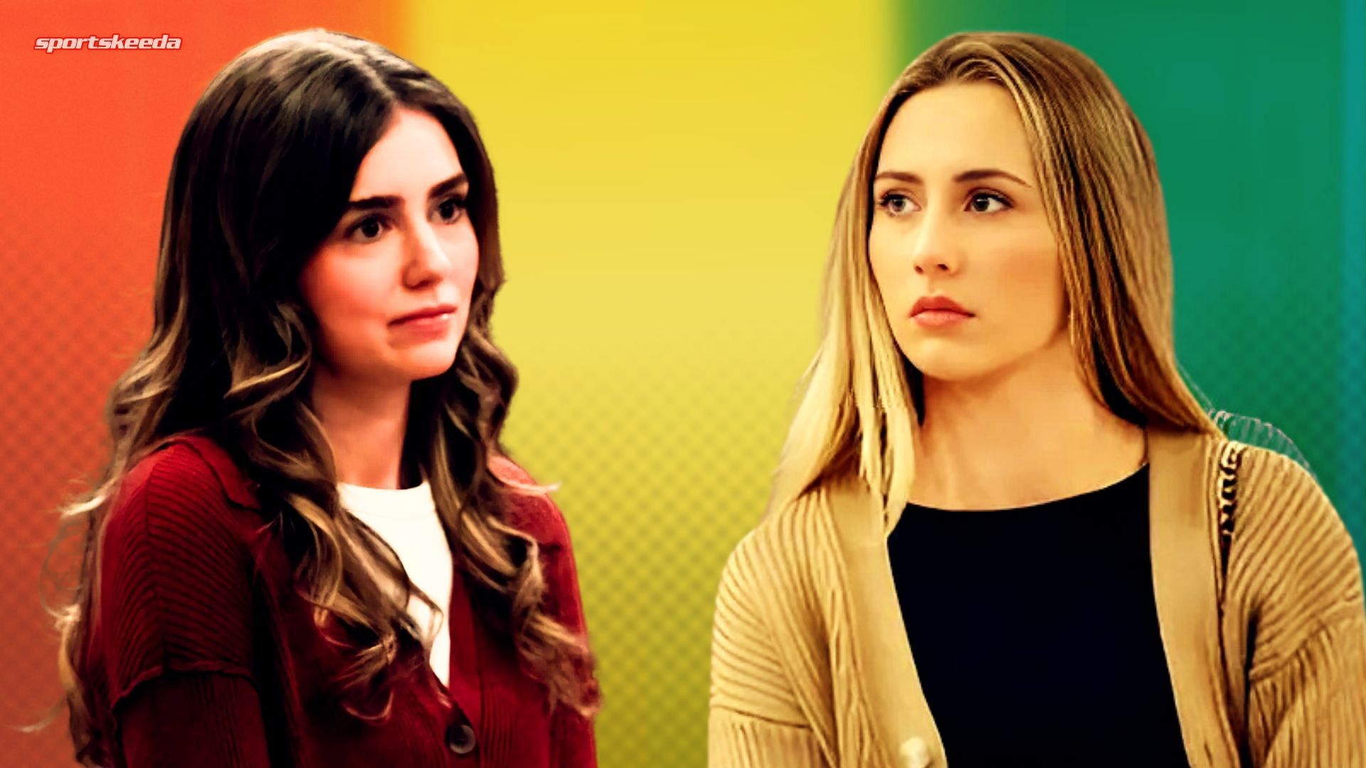 Emma and Josslyn from General Hospital (Custom cover edited by Sportskeeda, Original Image  [ABC Network])