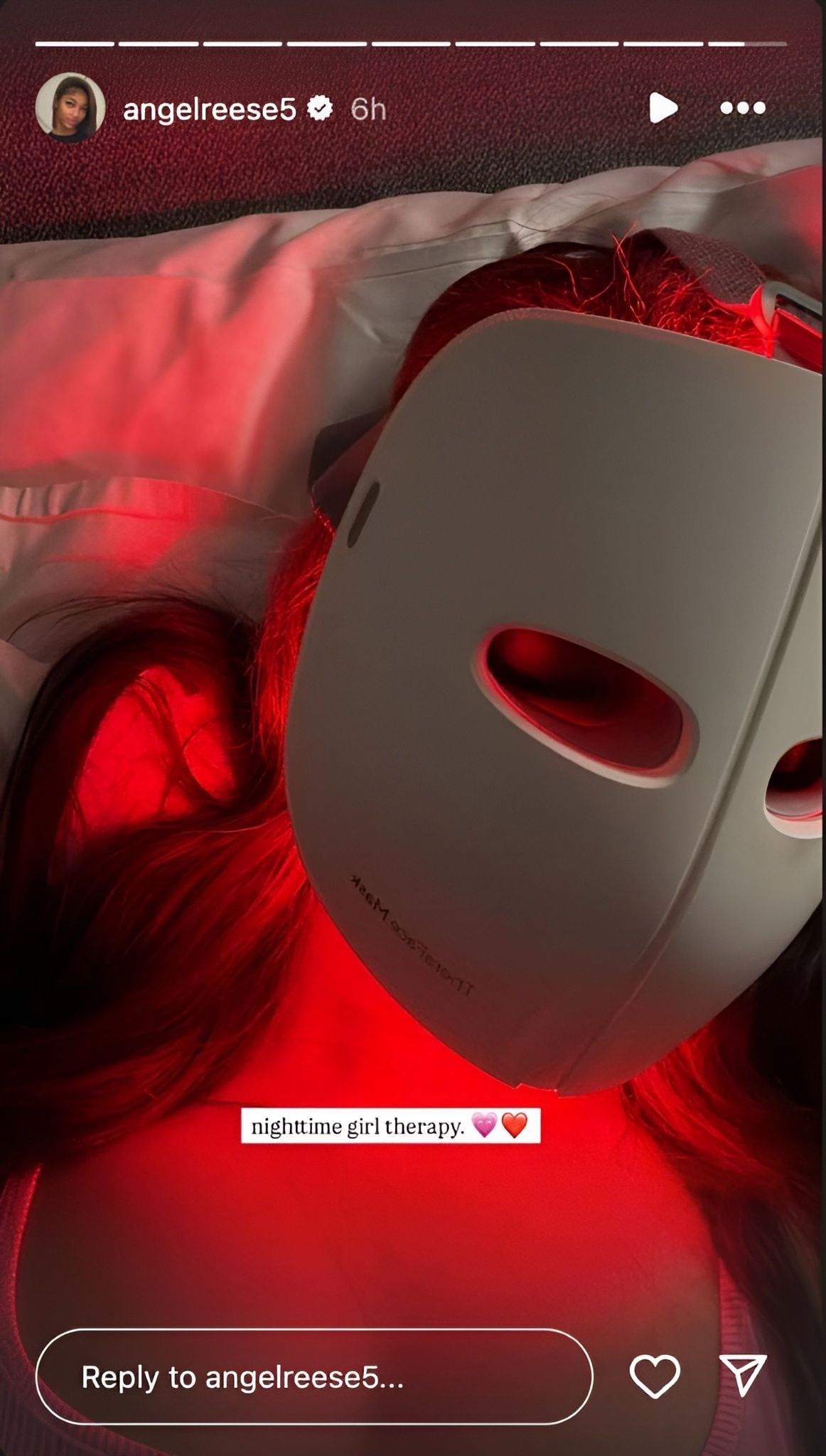 Infraref Light Sources Angel Reese drops 3-word reaction to IR therapy as Sky star hits ...