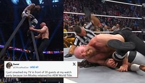 "मैंने टीवी तोड़ दी"- Jon Moxley की जीत पर भड़के AEW फैंस, सोशल मीडिया पर जमकर फूट रहा है गुस्सा
