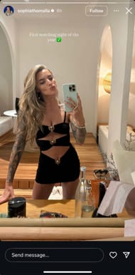 Sophia Thomalla IG Story | Source: Sophia Thomalla Instagram/@sophuathomalla