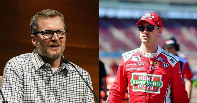 Dale Earnhardt Jr. drops a three-word reaction to MLB legend brutally slamming Joey Logano