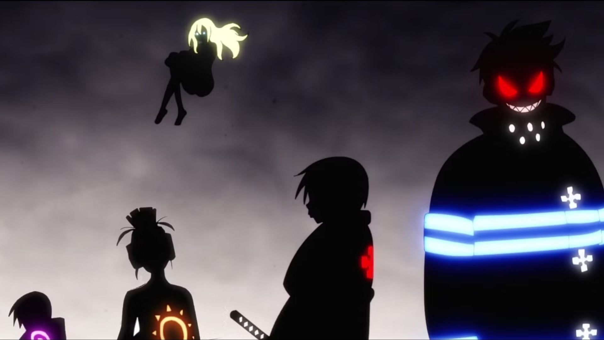 The Pillars of the Fire Force series (Image via David Production)