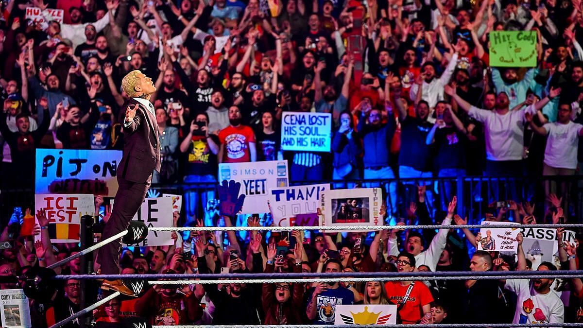 Cody Rhodes on RAW (Photo credit: WWE.com)