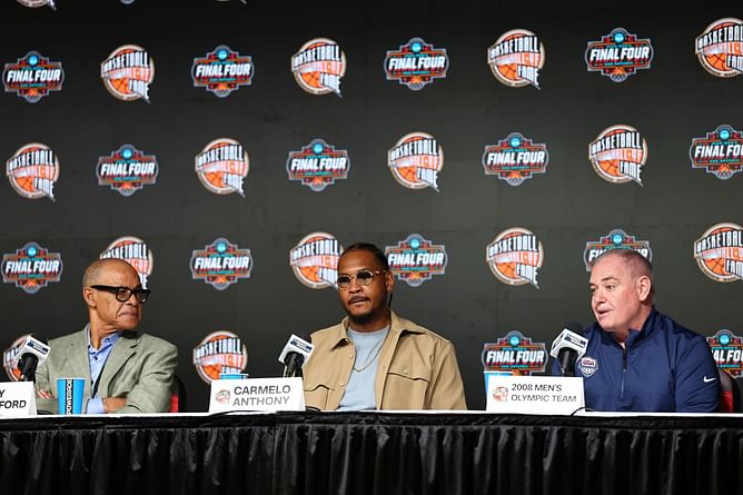 Carmelo Anthony drops touching 4-word reaction as New York honors 10x All-Star's HOF induction in extraordinary way