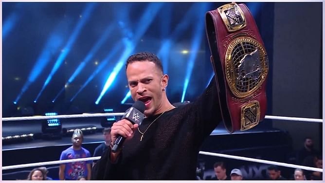 Ricky Saints interrupted by former AEW star; HUGE WWE title match set for next week