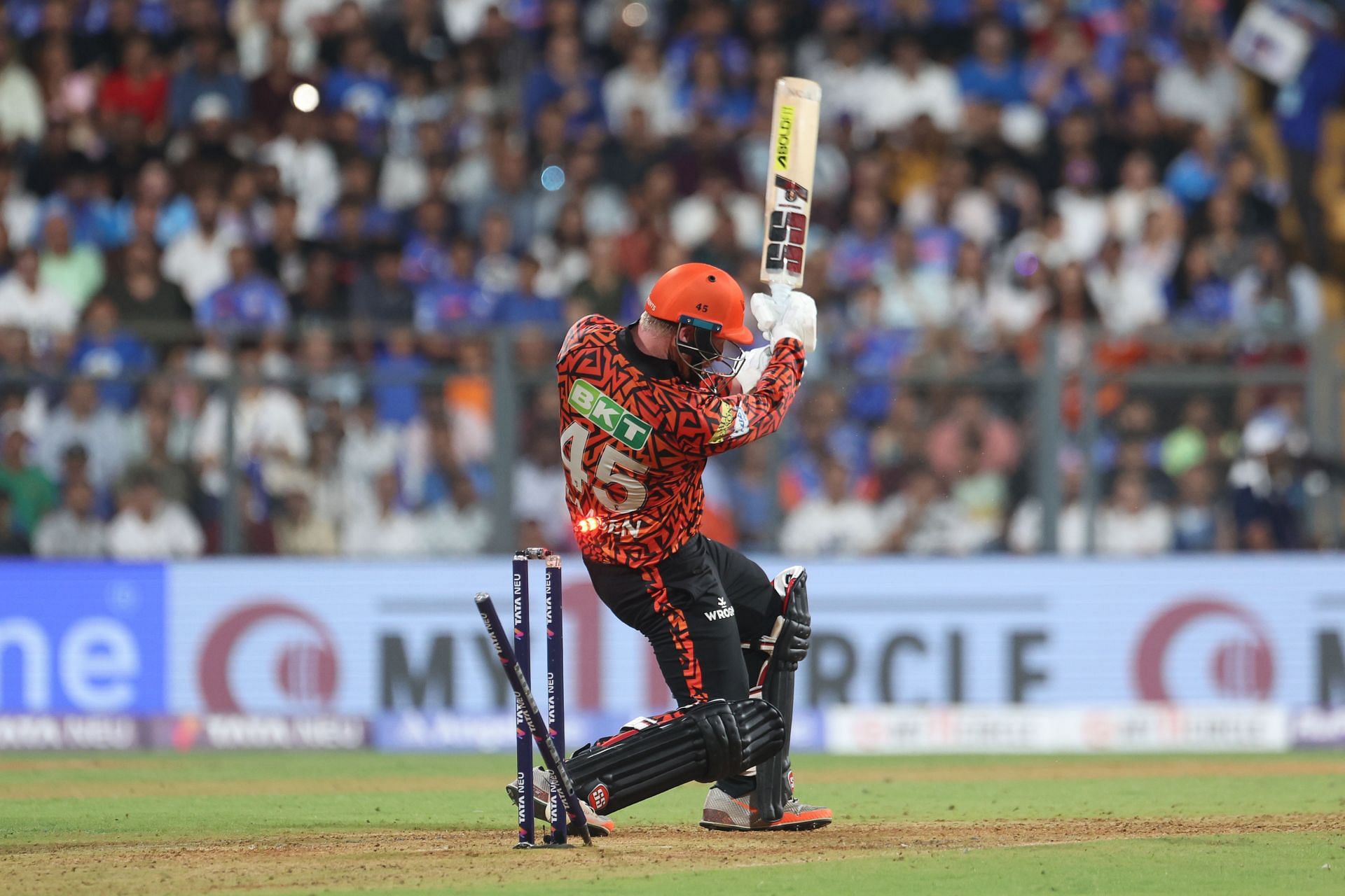 Heinrich Klaasen has often batted when it is too little, too late for SRH this season [Credit: Getty]