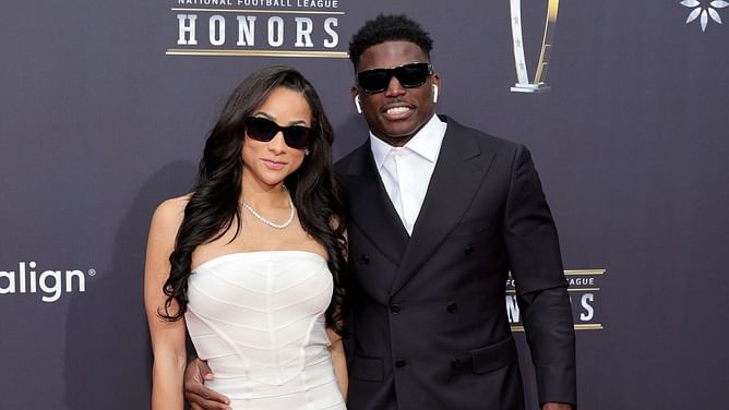 Tyreek Hill takes backseat for 'snowmobiling' adventure with wife Keeta as WR recovers from wrist injury