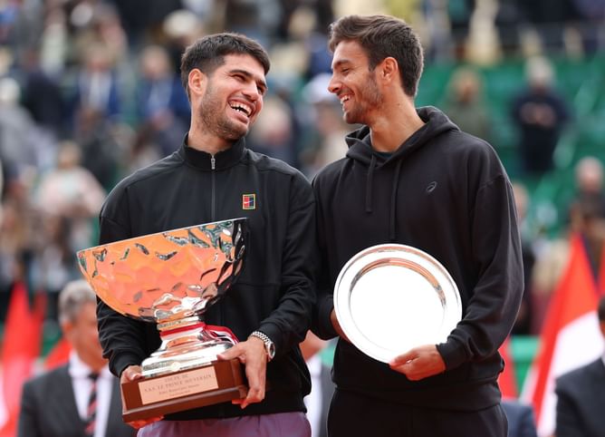 Carlos Alcaraz makes brutally honest admission after surviving Lorenzo Musetti scare to win Monte-Carlo Masters