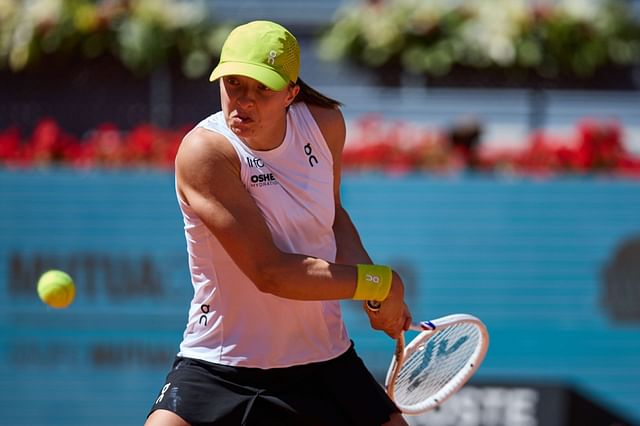 Iga Swiatek at the Mutua Madrid Open - Source: Getty