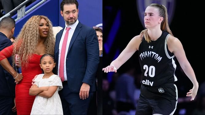 Serena Williams' husband Alexis Ohanian proudly flexes Sabrina Ionescu's iconic memorabilia as wholesome reminder for daughter Olympia