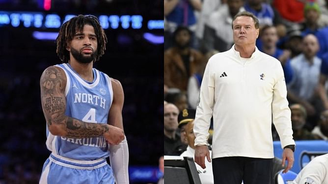 "We come out there and lay an egg": RJ Davis reflects on North Carolina choking during 2022 NCAA Championship game against Bill Self's Kansas