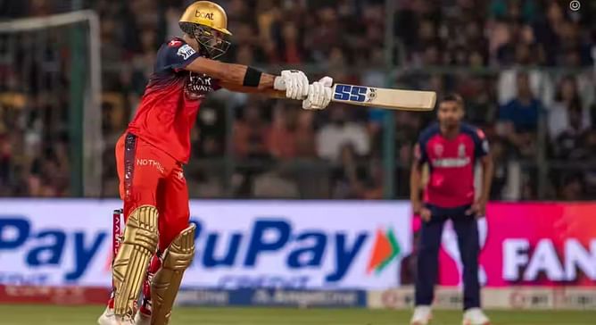 Devdutt Padikkal departs for 50 as Nitish Rana juggles to make easy catch look difficult in RCB vs RR IPL 2025 clash [Watch]