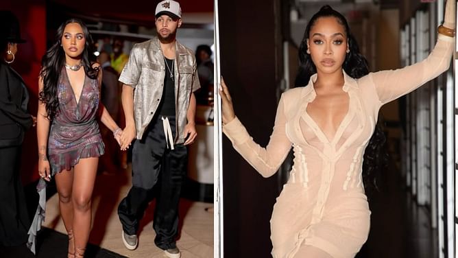 Steph Curry's wife Ayesha Curry drops 2-word reaction on La La Anthony turning heads with glamorous party outfit
