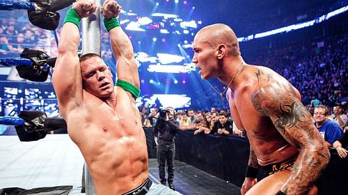 John Cena and Randy Orton were bitter enemies. (Photo credits: WWE.com)