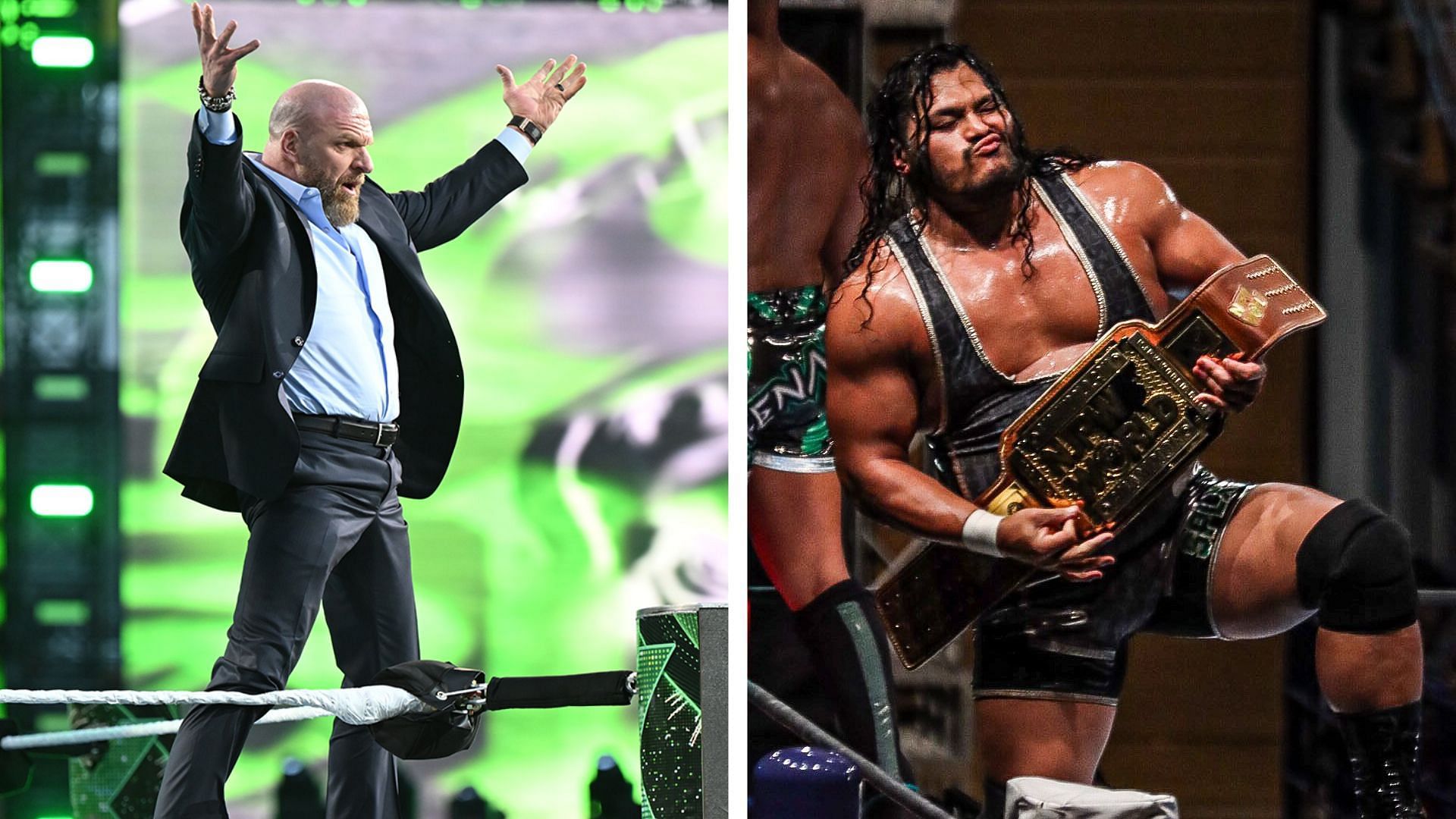 Jeff Cobb could be WWE-bound [Credit: WWE.com &amp; Jeff Cobb on X]