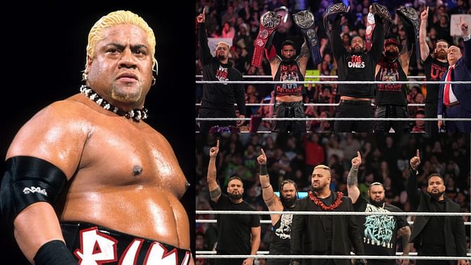 Rikishi makes it known how he feels about his Bloodline family members; shares a photo standing next to Jacob Fatu, The Usos, and others