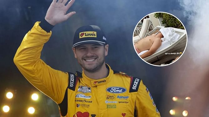 Todd Gilliland delivers witty comeback to wife Marissa's 'sleepy guy' comment
