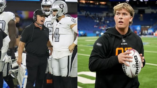 QB with unorthodox eye black Jaxson Dart does hilarious makeup of legendary Jon Gruden in viral clip