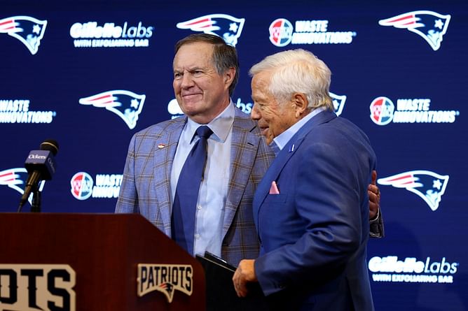 Bill Belichick reveals main reason behind Robert Kraft’s absence from his book
