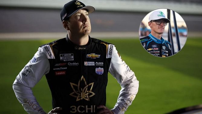 JGR driver pins the blame on Kyle Busch’s teammate for ruining his Rockingham race