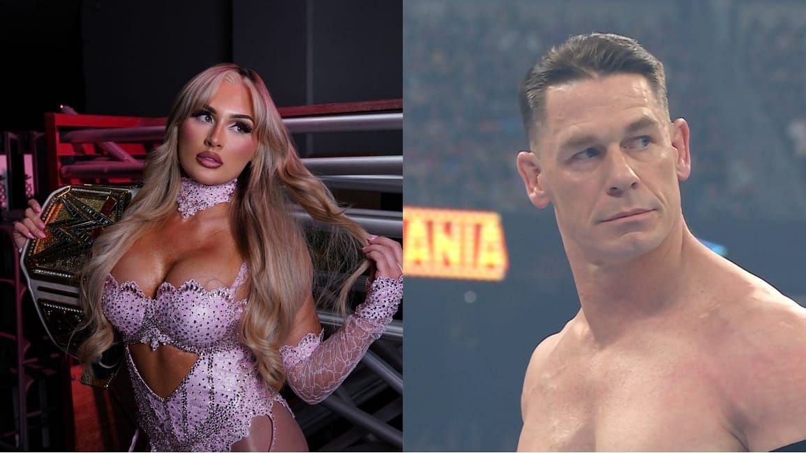 John Cena and Tiffany Stratton were part of WrestleMania 41 [Image Credits: WWE