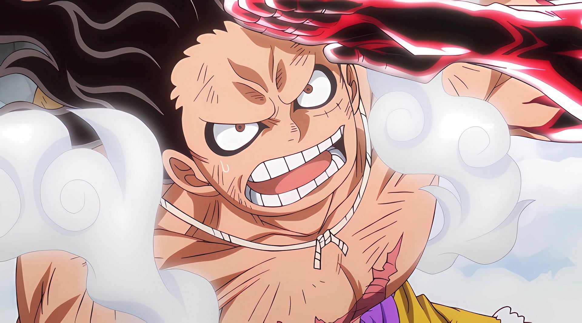 Luffy as seen in the anime (Image via Toei Animation)