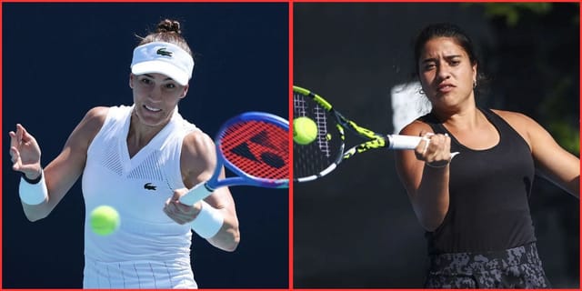 Madrid Open 2025 qualifying: Bernarda Pera vs Ruth Roura Llaverias ...