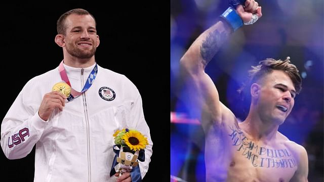 David Taylor sends his reaction on the UFC 314 bout between Diego Lopes and Alexander Volkanovski [Image Source : Getty] 