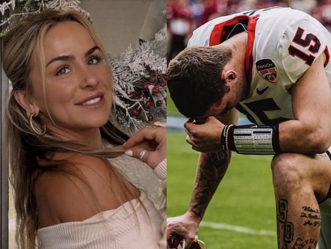 WATCH: Miami's Hanna Cavinder seemingly takes a shot at ex-BF Carson Beck in latest TikTok