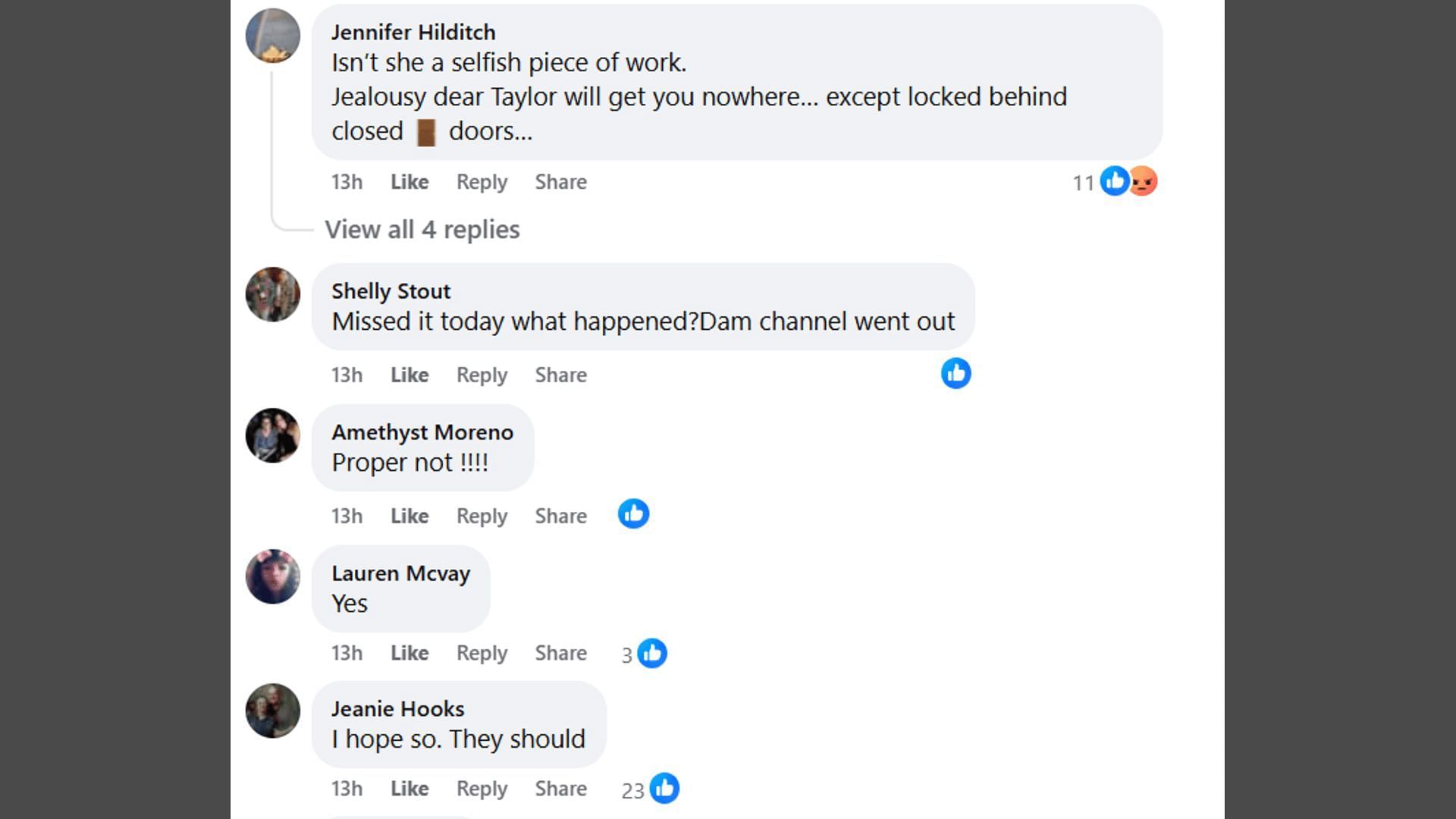 More fan reactions sharing the same sentiments (Image via Facebook/The Bold and the Beautiful)