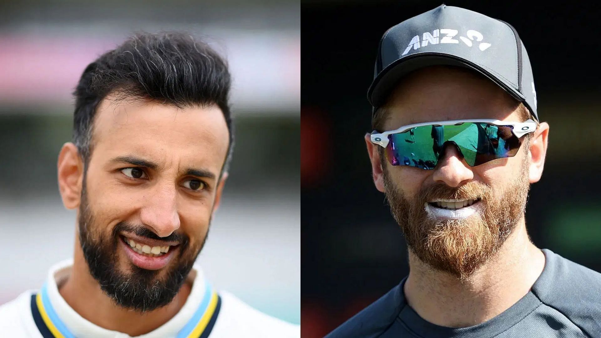 Shan Masood (left) and Kane Williamson (right) will participate in the County Championship 2025 (Images via Getty)