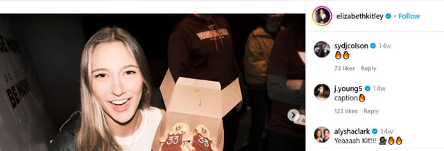 Credits: Instagram (@elizabethkitley)