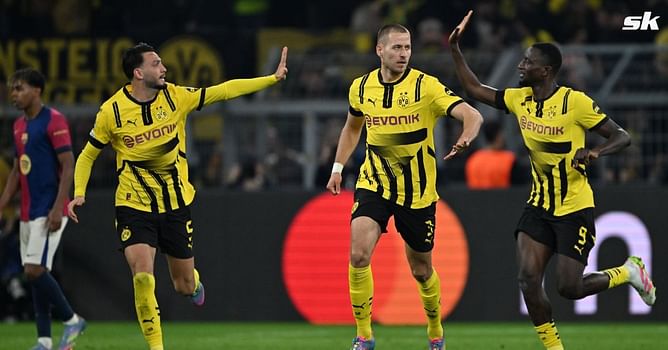 Dortmund star smashes Liverpool’s Mohamed Salah Champions League record with standout display against Barcelona
