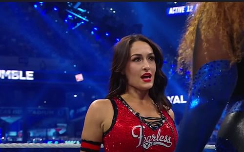 Nikki Bella at the 2025 Royal Rumble (Pic Courtesy: WWE on YouTube)