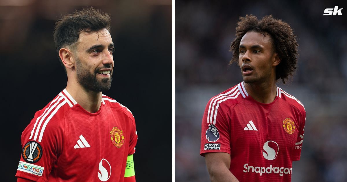 Bruno Fernandes responds to Joshua Zirkzee