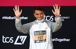 Triathlon champ Alex Yee makes feelings known after marathon debut at London Marathon as he discusses difference in both races