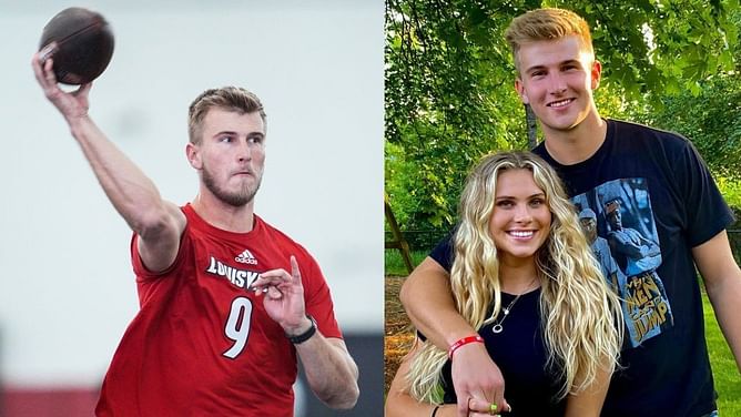 Tyler Shough's wife Jordan goes viral in classy outfit after Saints draft Louisville QB over Shedeur Sanders