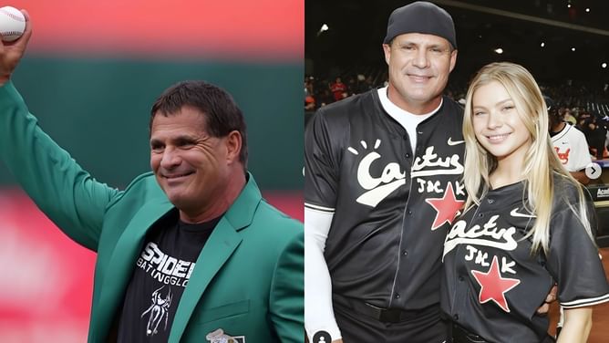 Jose Canseco's daughter Josie drops 2-word reaction to MLB legend