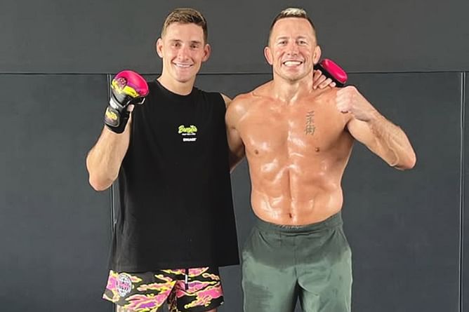 Nico Carrillo says Georges St-Pierre’s ability to master new tricks is second to none: “Takes all the information and he soaks it up”